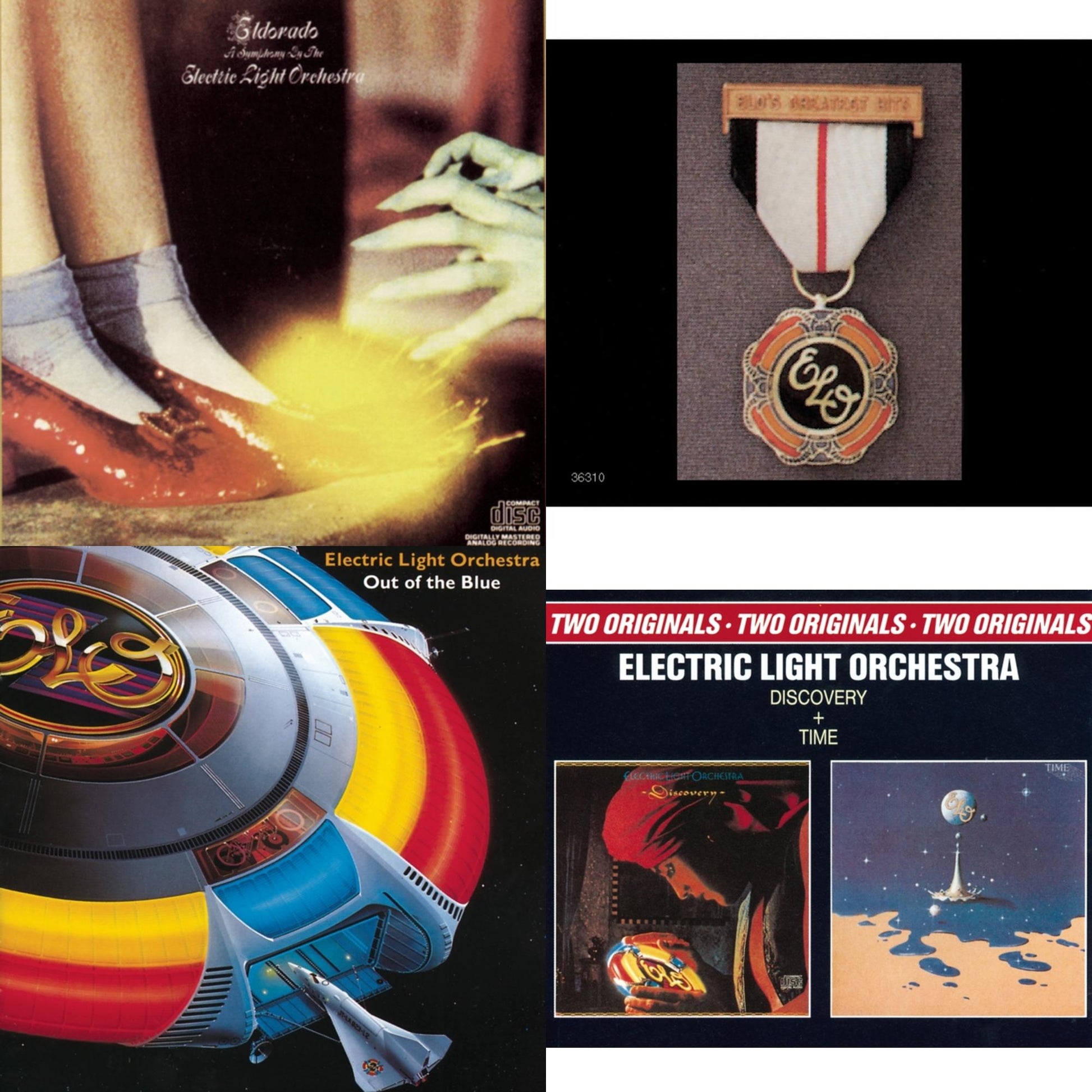 Electric Light Orchestra - Greatest Hits & Out Of The Blue & Discovery & Eldorado - CD Bundle