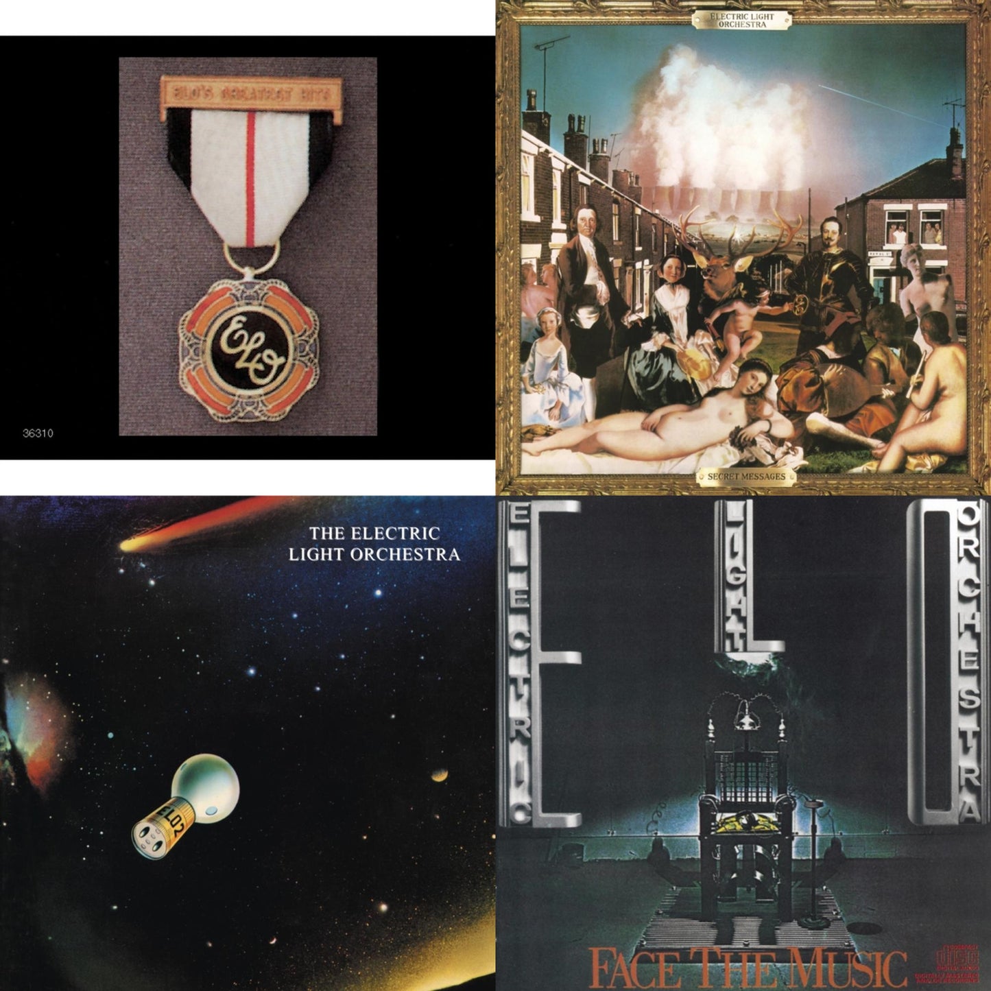 Electric Light Orchestra - Greatest Hits & Secret Messages & Elo 2 & Face The Music - CD Bundle