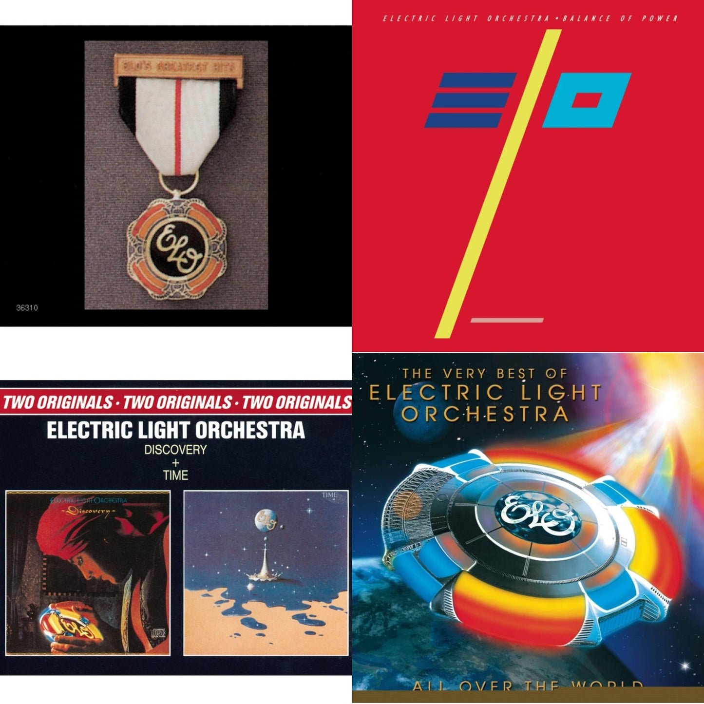 Electric Light Orchestra - Greatest Hits & All Over The World: Very Best Of & Balance Of Power & Discovery - CD Bundle