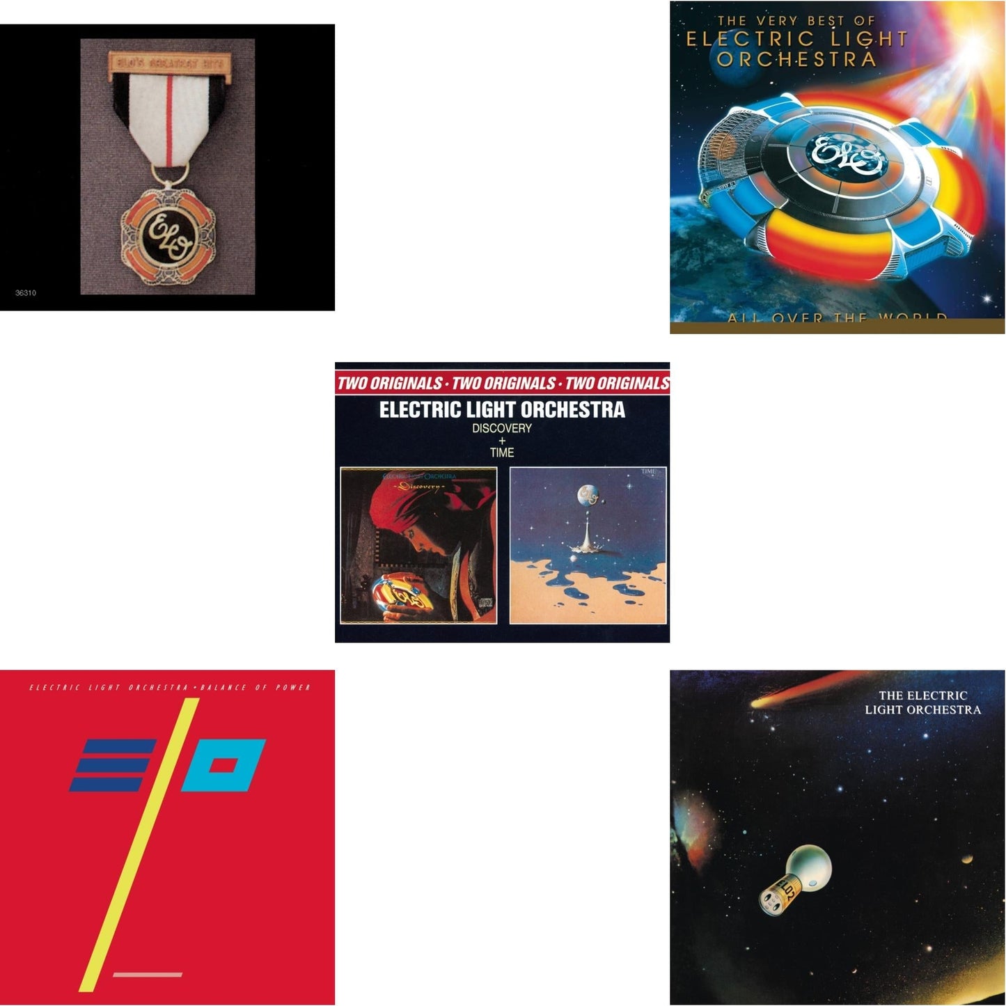 Electric Light Orchestra - Greatest Hits & All Over The World: Very Best Of & Balance Of Power & Discovery & Elo 2 - CD Bundle