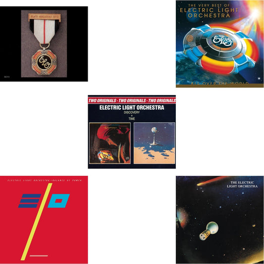 Electric Light Orchestra - Greatest Hits & All Over The World: Very Best Of & Balance Of Power & Discovery & Elo 2 - CD Bundle