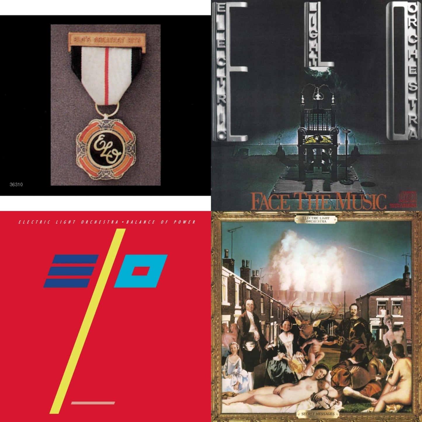 Electric Light Orchestra - Greatest Hits & Secret Messages & Balance Of Power & Face The Music - CD Bundle
