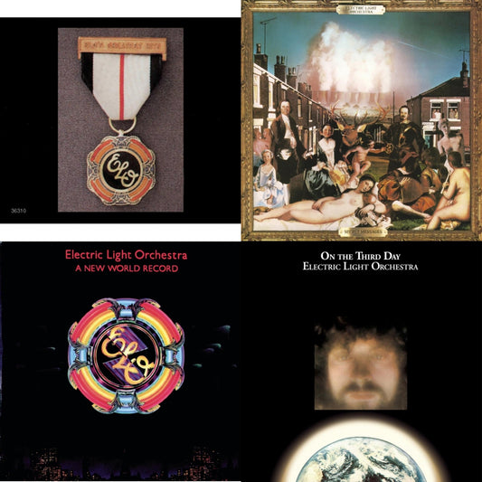 Electric Light Orchestra - Greatest Hits & Secret Messages & New World Record & On The Third Day - CD Bundle
