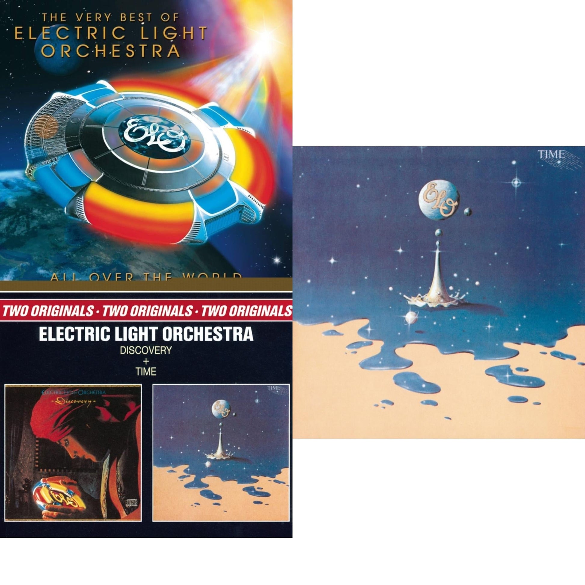 Electric Light Orchestra - All Over The World: Very Best Of & Discovery & Time - CD Bundle