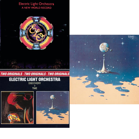 Electric Light Orchestra - New World Record & Discovery & Time - CD Bundle