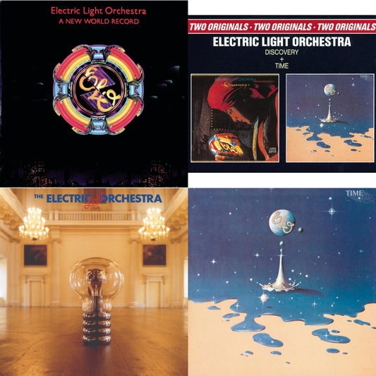 Electric Light Orchestra - New World Record & Discovery & No Answer & Time - CD Bundle