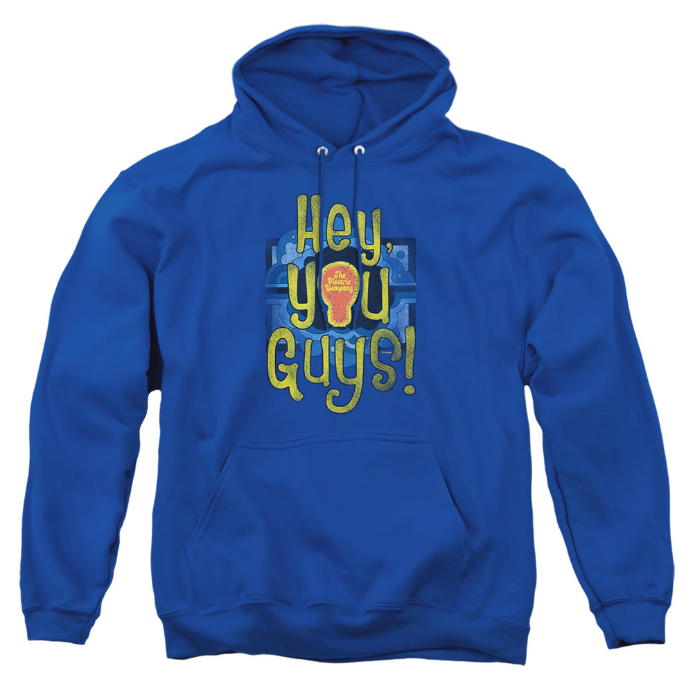 Electric Company Hey You Guys Mens Hoodie Royal Officially Licensed