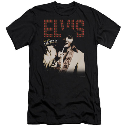 Elvis Presley Viva Star Premium Bella Canvas Slim Fit Mens T Shirt Black