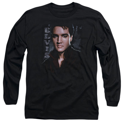 Elvis Presley Tough Mens Long Sleeve Shirt Black Officially Licensed Officially Licensed