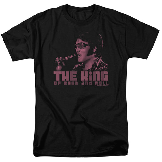 Elvis Presley The King Mens T Shirt Black