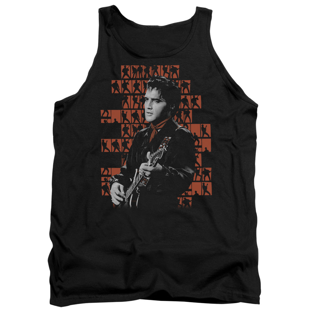 Elvis Presley 1968 Mens Tank Top Shirt Black