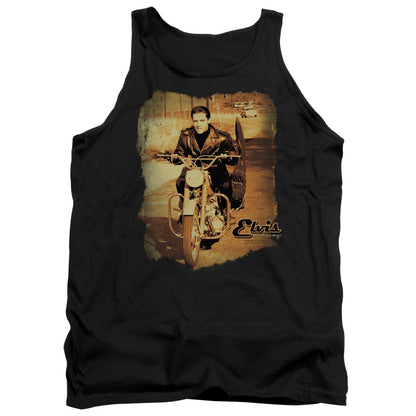 Elvis Presley Hit The Road Mens Tank Top Shirt Black