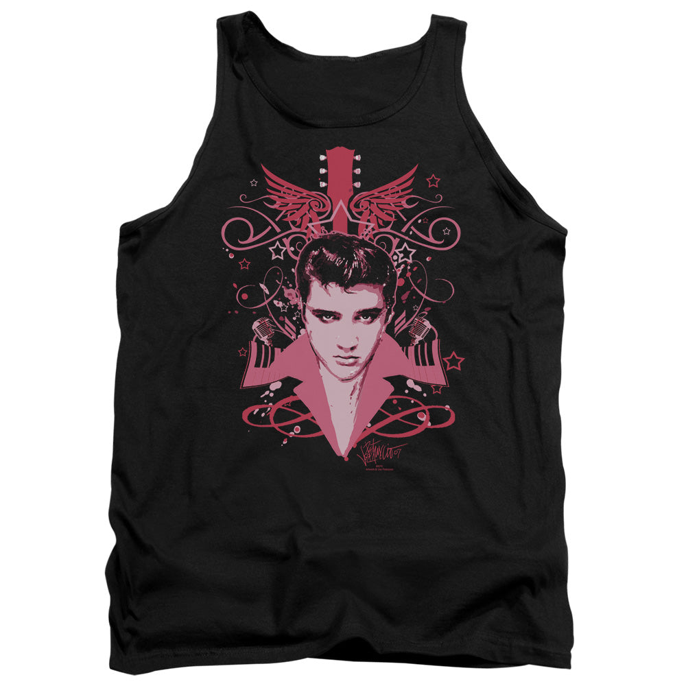 Elvis Presley Lets Face It Mens Tank Top Shirt Black