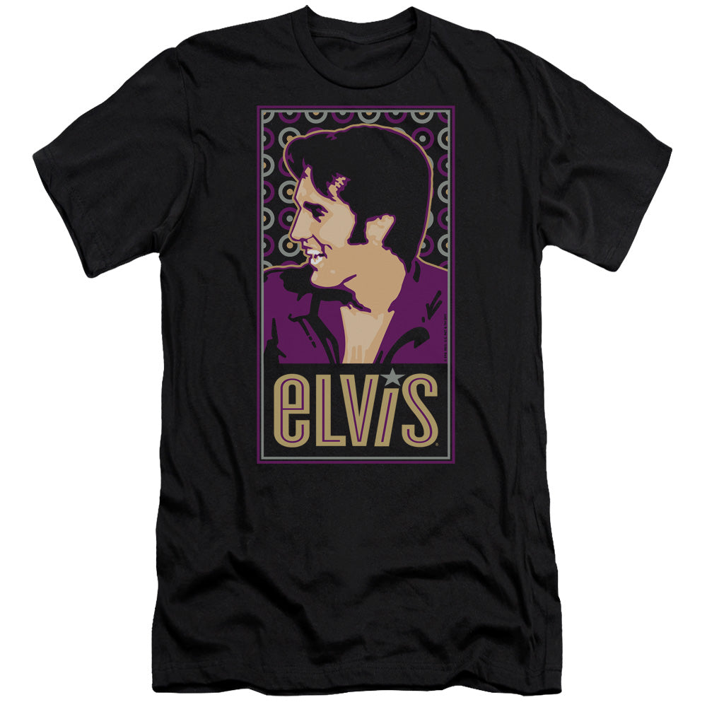 Elvis Presley Elvis Is Premium Bella Canvas Slim Fit Mens T Shirt Black