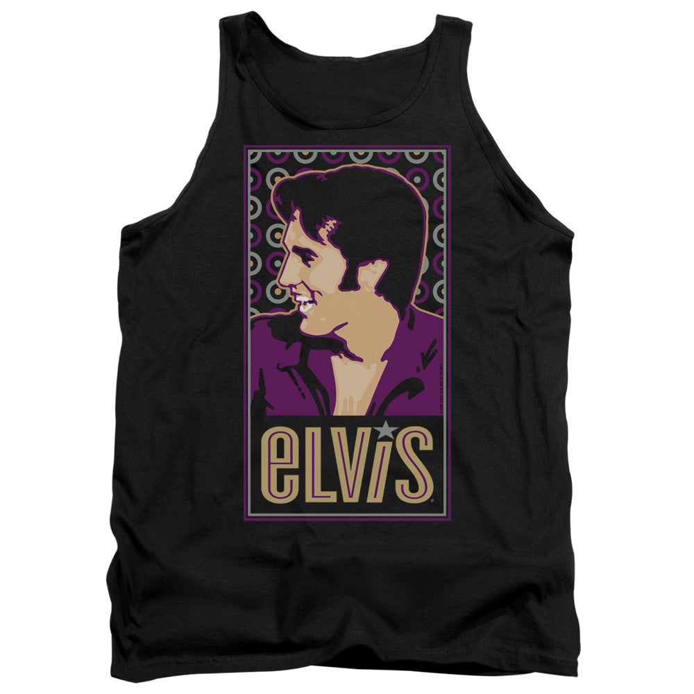 Elvis Presley Elvis Is Mens Tank Top Shirt Black