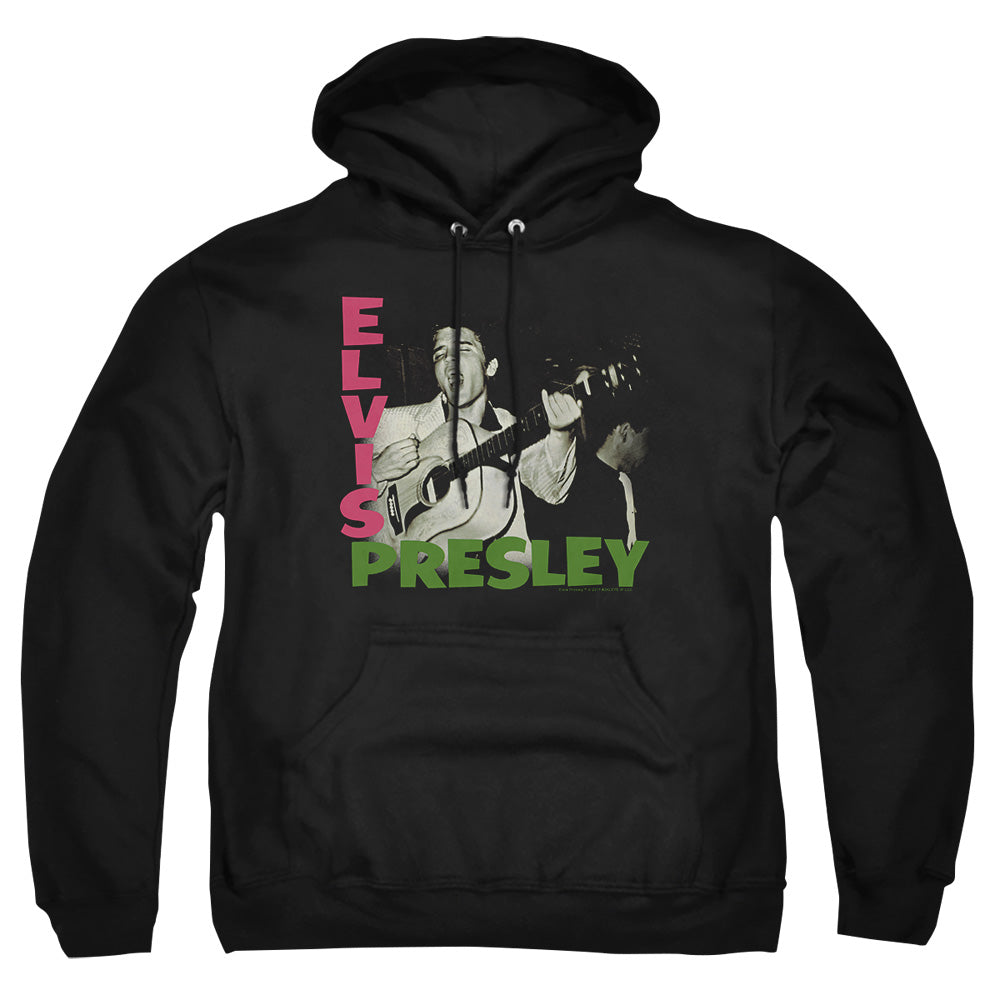 Elvis Presley Elvis Presley Album Mens Hoodie Black Officially Licensed