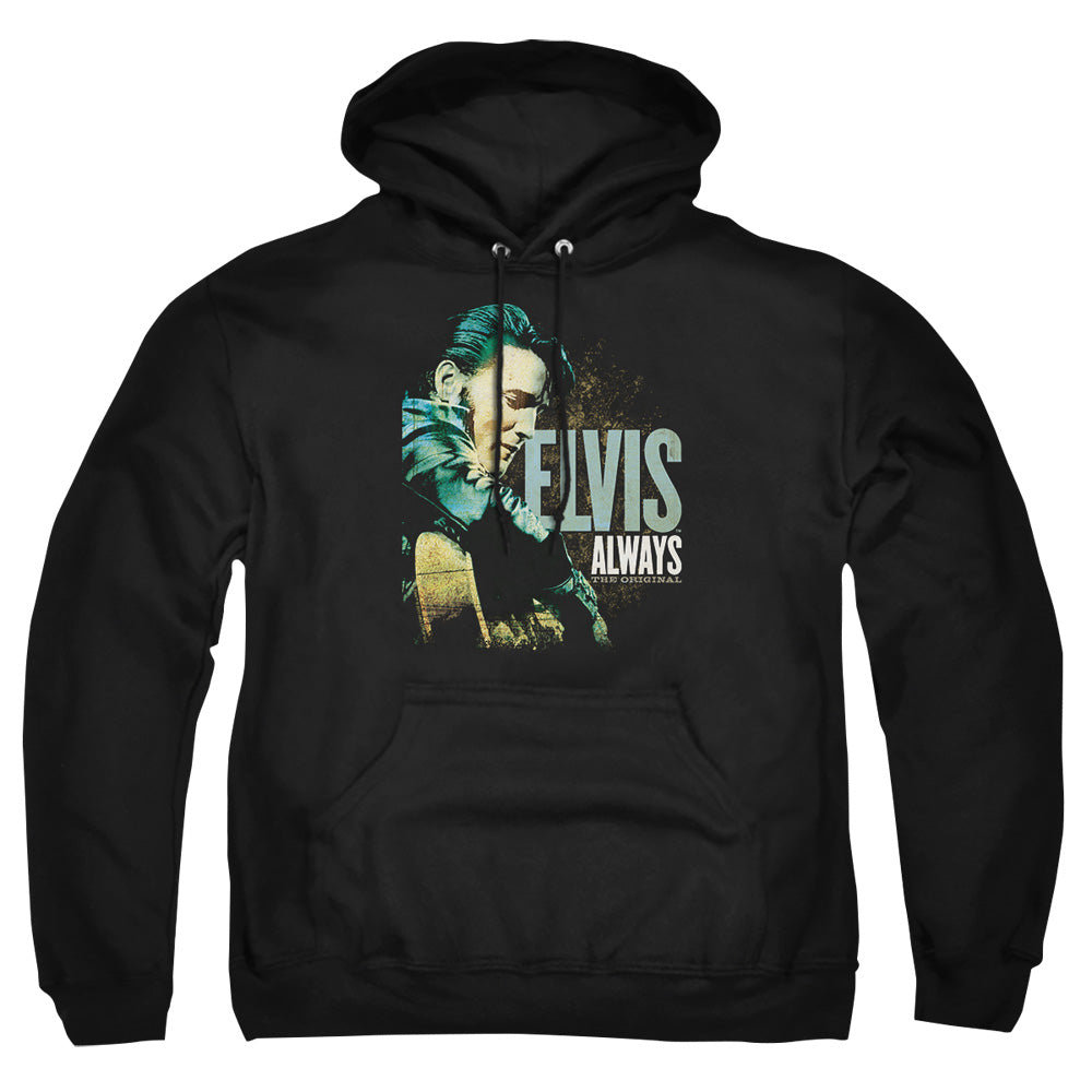 Elvis Presley Always The Original Mens Hoodie Black Officially Licensed
