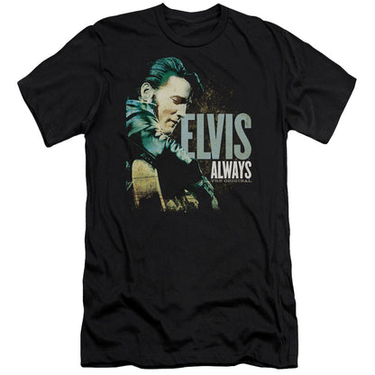 Elvis Presley Always The Original Premium Bella Canvas Slim Fit Mens T Shirt Black