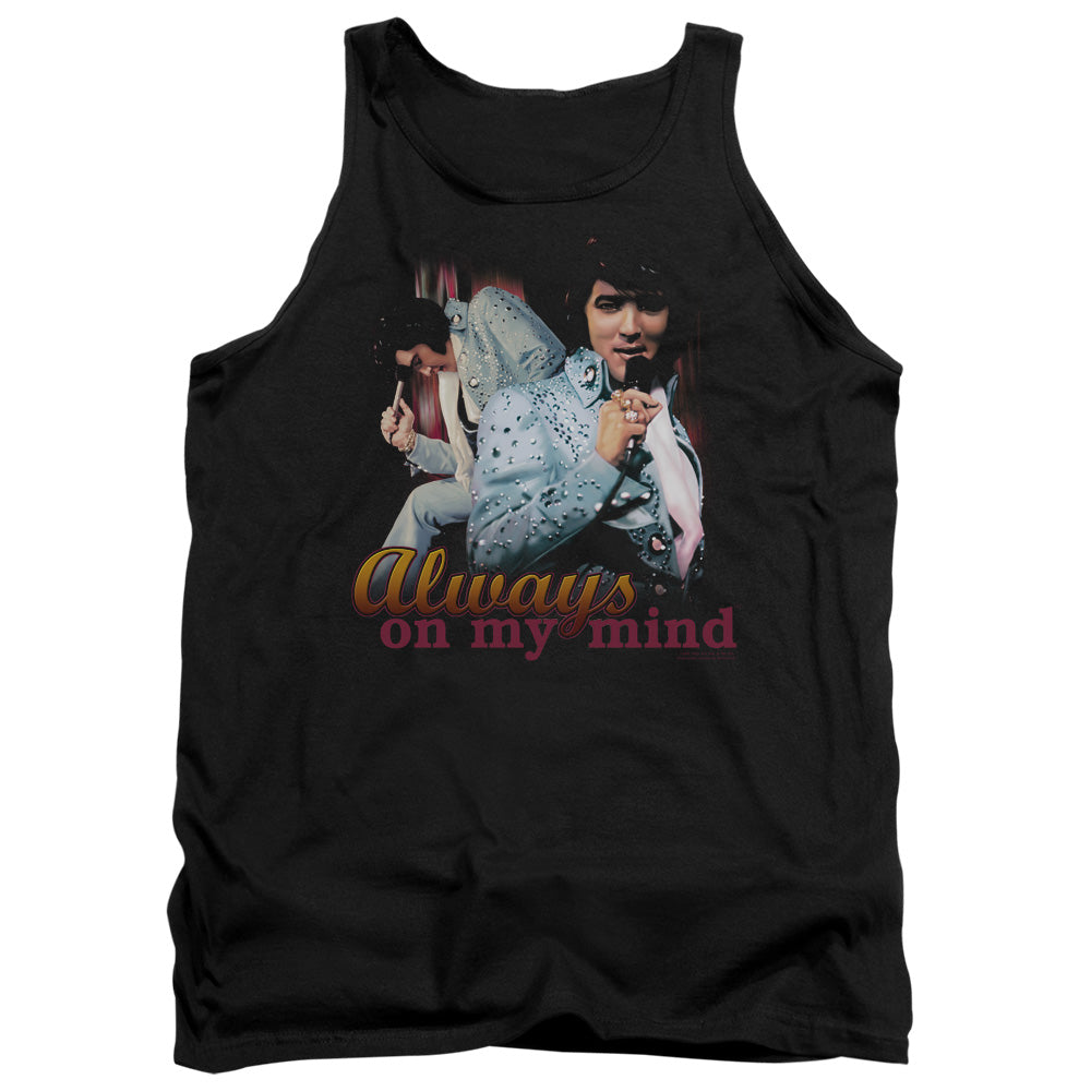 Elvis Presley Always On My Mind Mens Tank Top Shirt Black