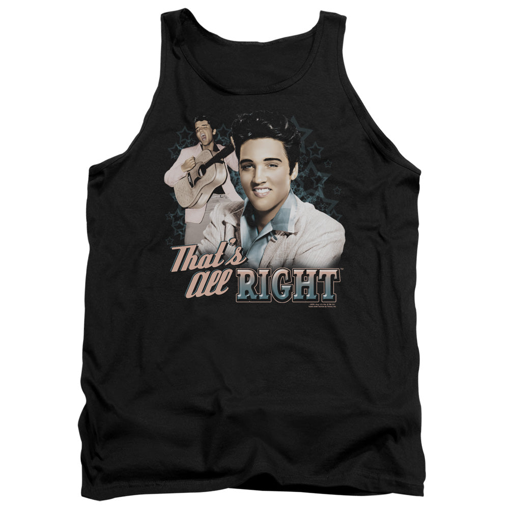 Elvis Presley Thats All Right Mens Tank Top Shirt Black