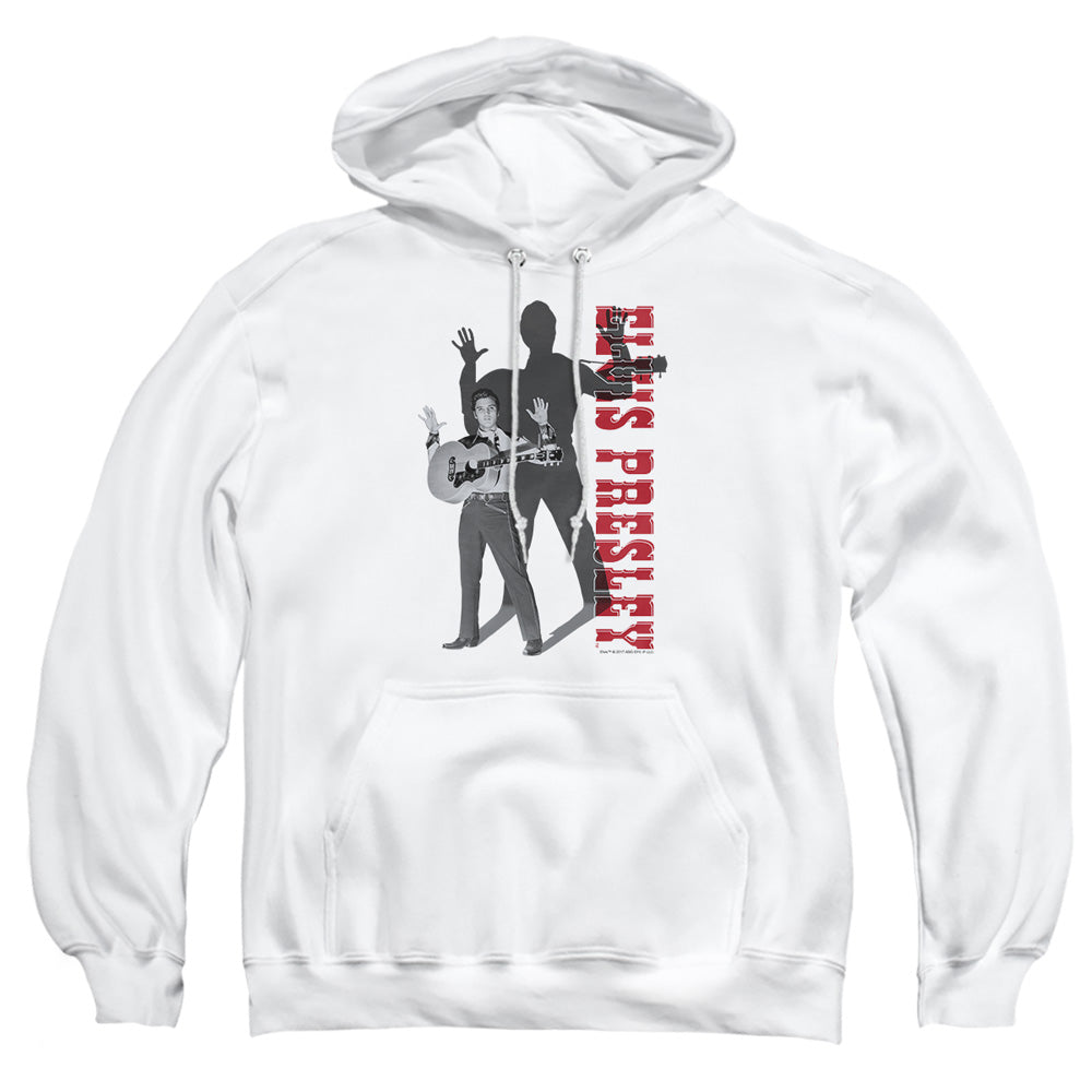 Elvis Presley Look No Hands Mens Hoodie White Officially Licensed