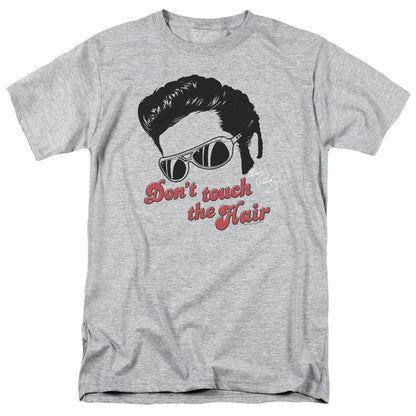 Elvis Presley Dont Touch The Hair 2 Mens T Shirt Athletic Heather