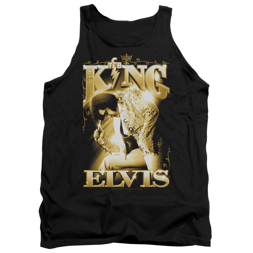 Elvis Presley The King Mens Tank Top Shirt Black