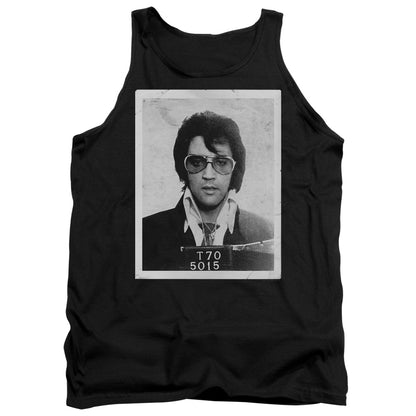 Elvis Presley Framed Mens Tank Top Shirt Black