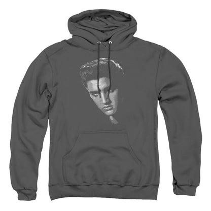 Elvis Presley American Idol Mens Hoodie Charcoal Officially Licensed