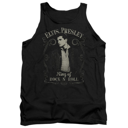 Elvis Presley Rock Legend Mens Tank Top Shirt Black