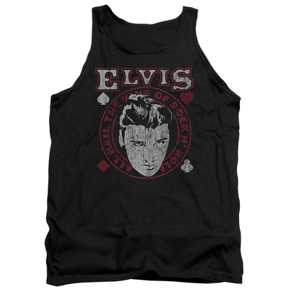 Elvis Presley Hail The King Mens Tank Top Shirt Black