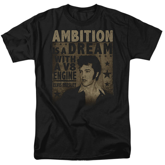 Elvis Presley Ambition Mens T Shirt Black