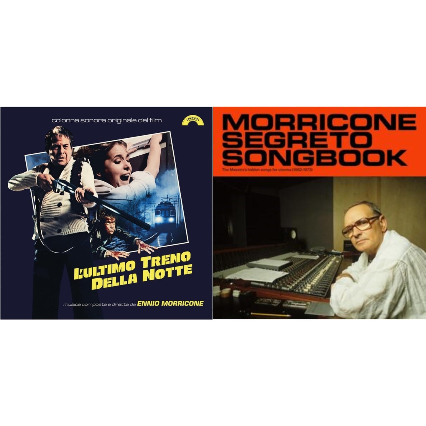 Ennio Morricone - L’Ultimo Treno Della Notte (Yellow LP Vinyl) & Morricone Segreto Songbook (1962-1973) (2LP)