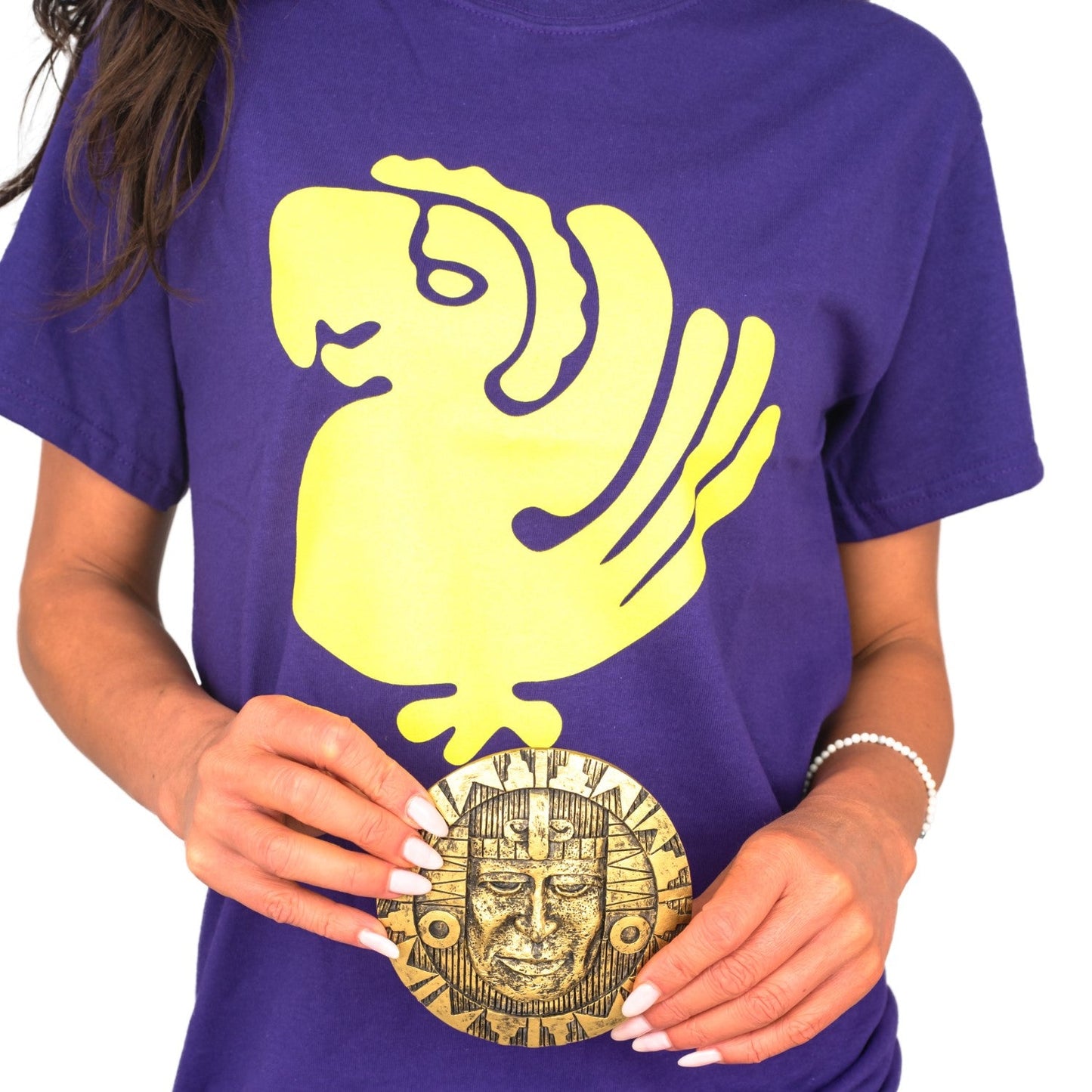 Legends of the Hidden Temple Shirt & Token Halloween Cosplay Costume Set