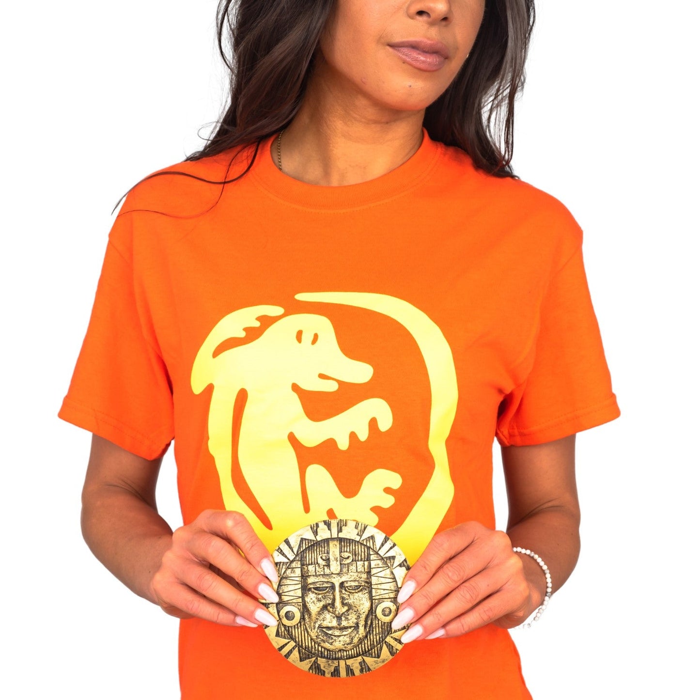 Legends of the Hidden Temple Shirt & Token Halloween Cosplay Costume Set