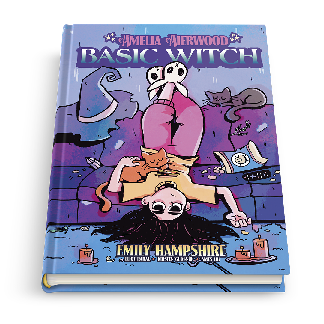 Emily Hampshire: Amelia Aierwood, Basic Witch - SIGNED Super Deluxe Bundle Book