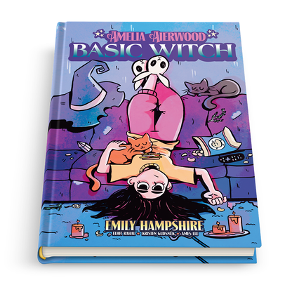 Emily Hampshire: Amelia Aierwood, Basic Witch - SIGNED Super Deluxe Bundle Book