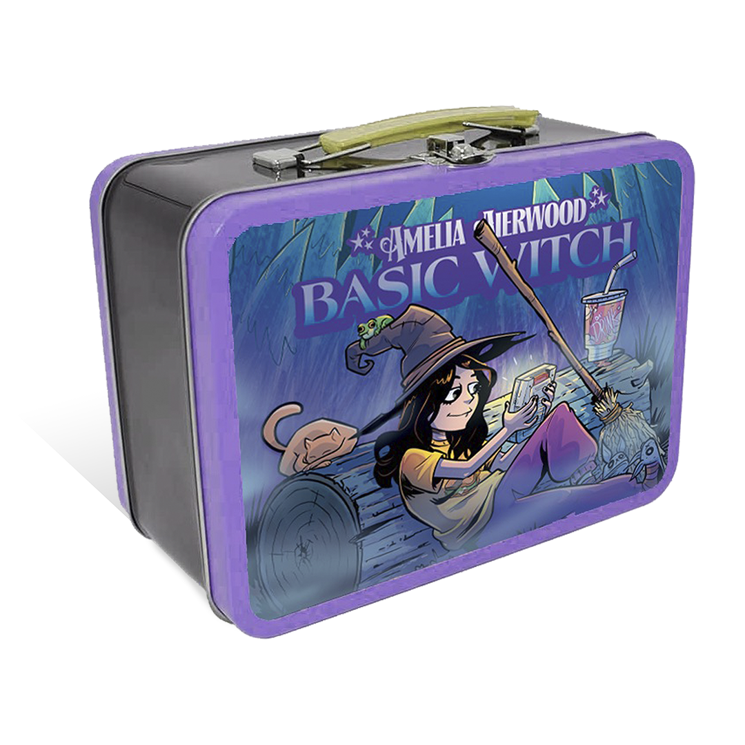 Emily Hampshire: Amelia Aierwood, Basic Witch - SIGNED Super Deluxe Bundle Book