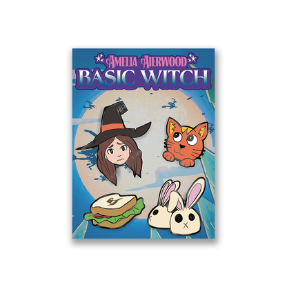 Emily Hampshire: Amelia Aierwood, Basic Witch - SIGNED Super Deluxe Bundle Book