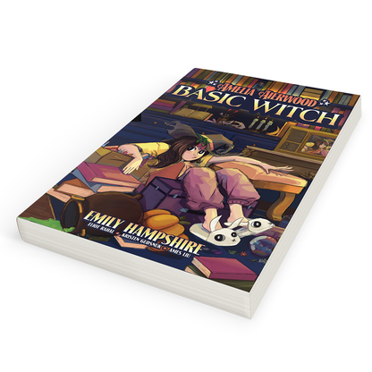 Emily Hampshire Amelia Aierwood, Basic Witch Hardcover Book