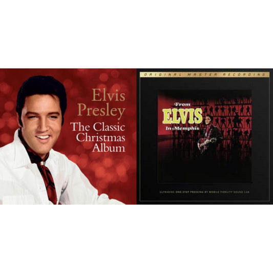 Elvis Presley - Classic Christmas Album & From Elvis In Memphis (2LP/180G/45RPM Supervinyl Ultradisc One-Step/Original Masters/Limited)