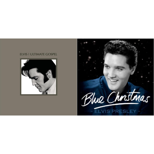 Elvis Presley - Elvis Ultimate Gospel & Blue Christmas - CD Bundle
