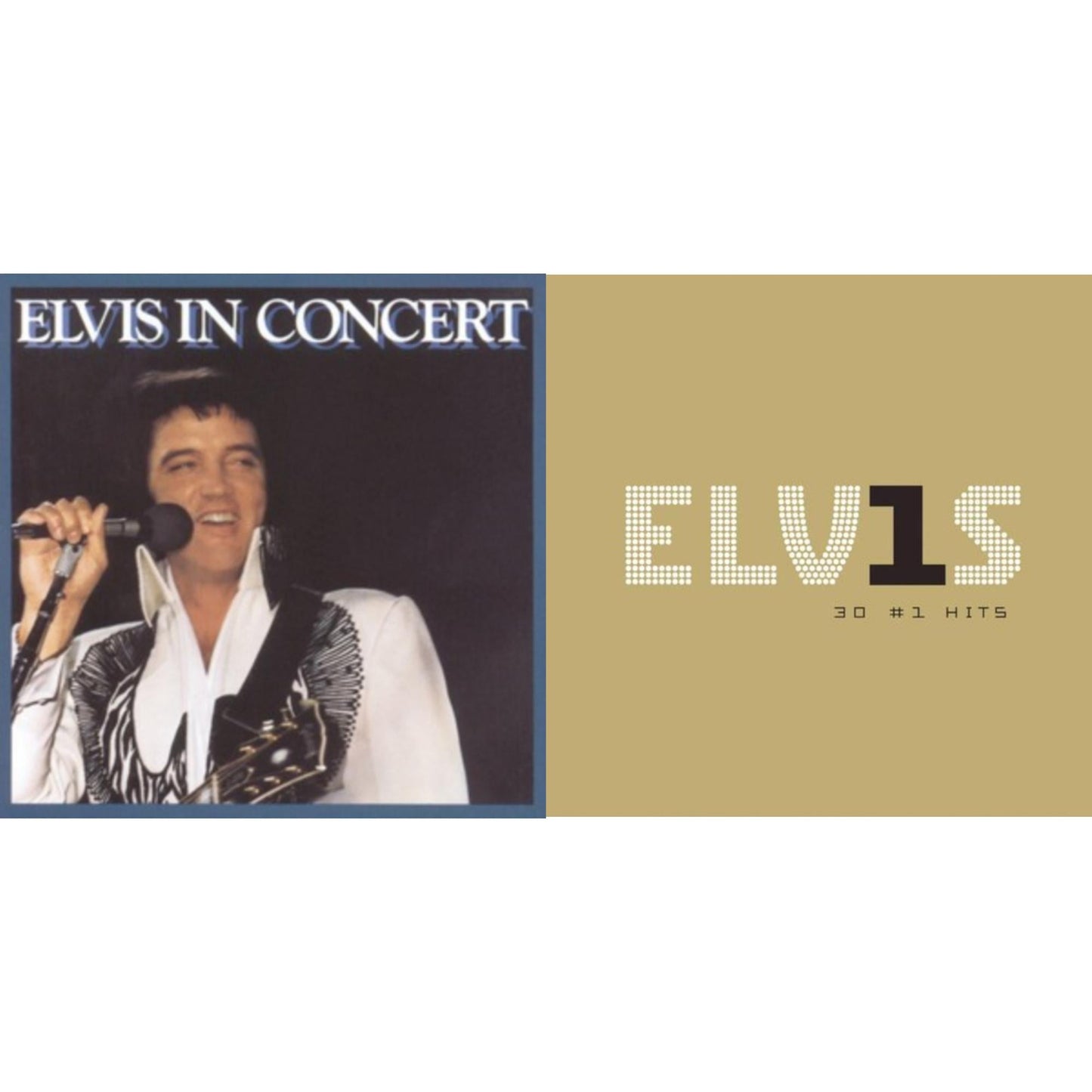 Elvis Presley - Elvis In Concert & Elvis 30 #1 Hits - CD Bundle