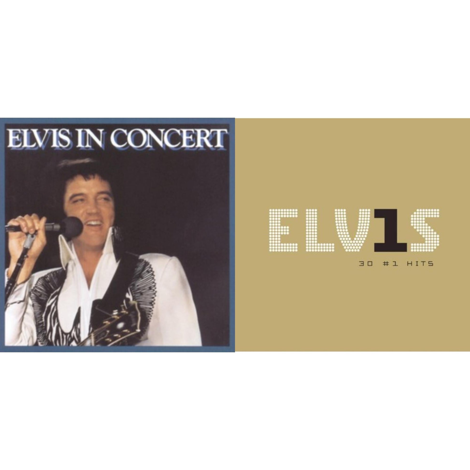 Elvis Presley - Elvis In Concert & Elvis 30 #1 Hits - CD Bundle