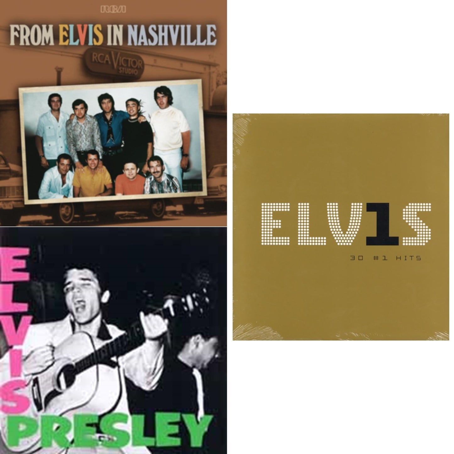 Elvis Presley - From Elvis In Nashville (2LP) & Elvis Presley & Elvis 30 #1 Hits (2LP/180G)