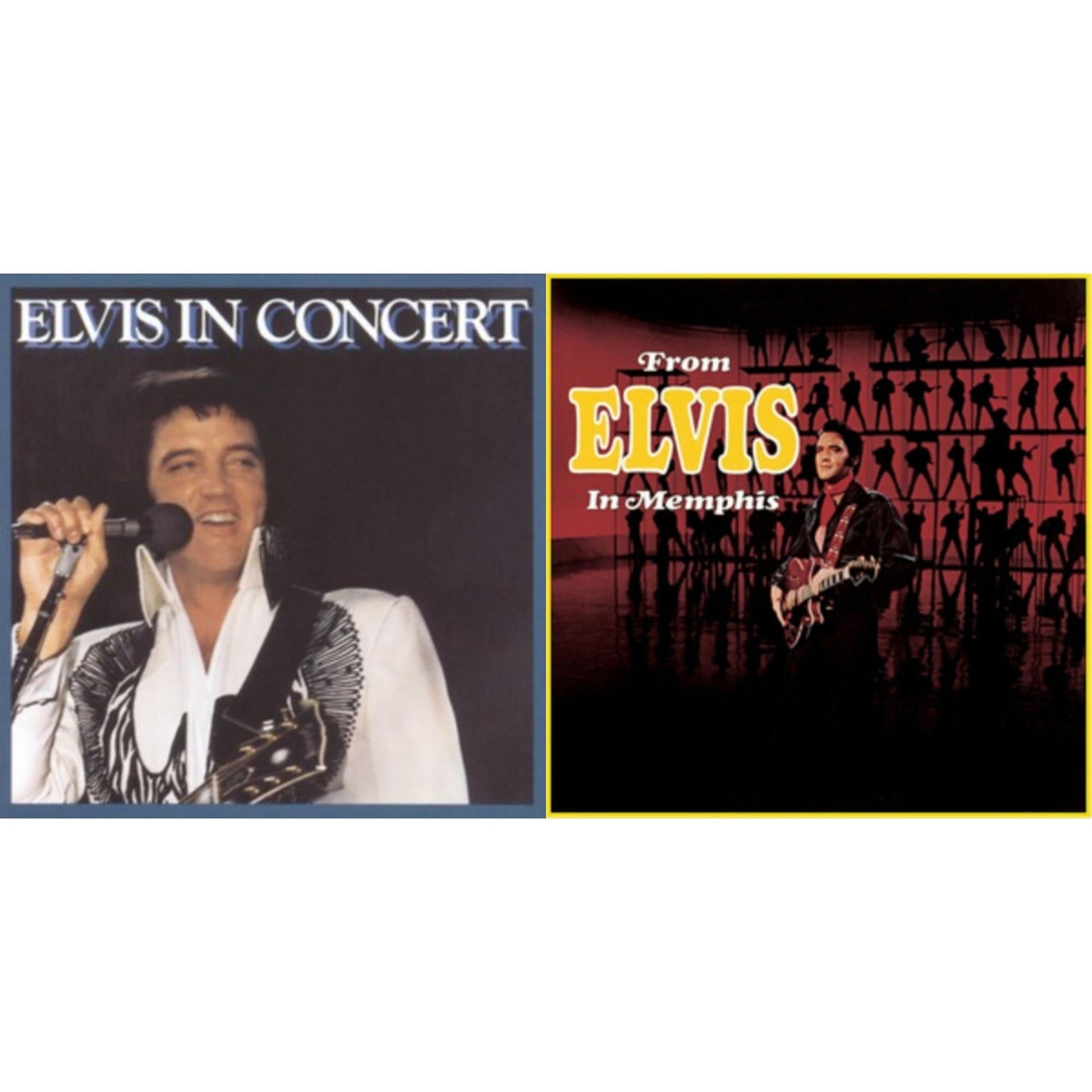 Elvis Presley - Elvis In Concert & From Elvis In Memphis - CD Bundle