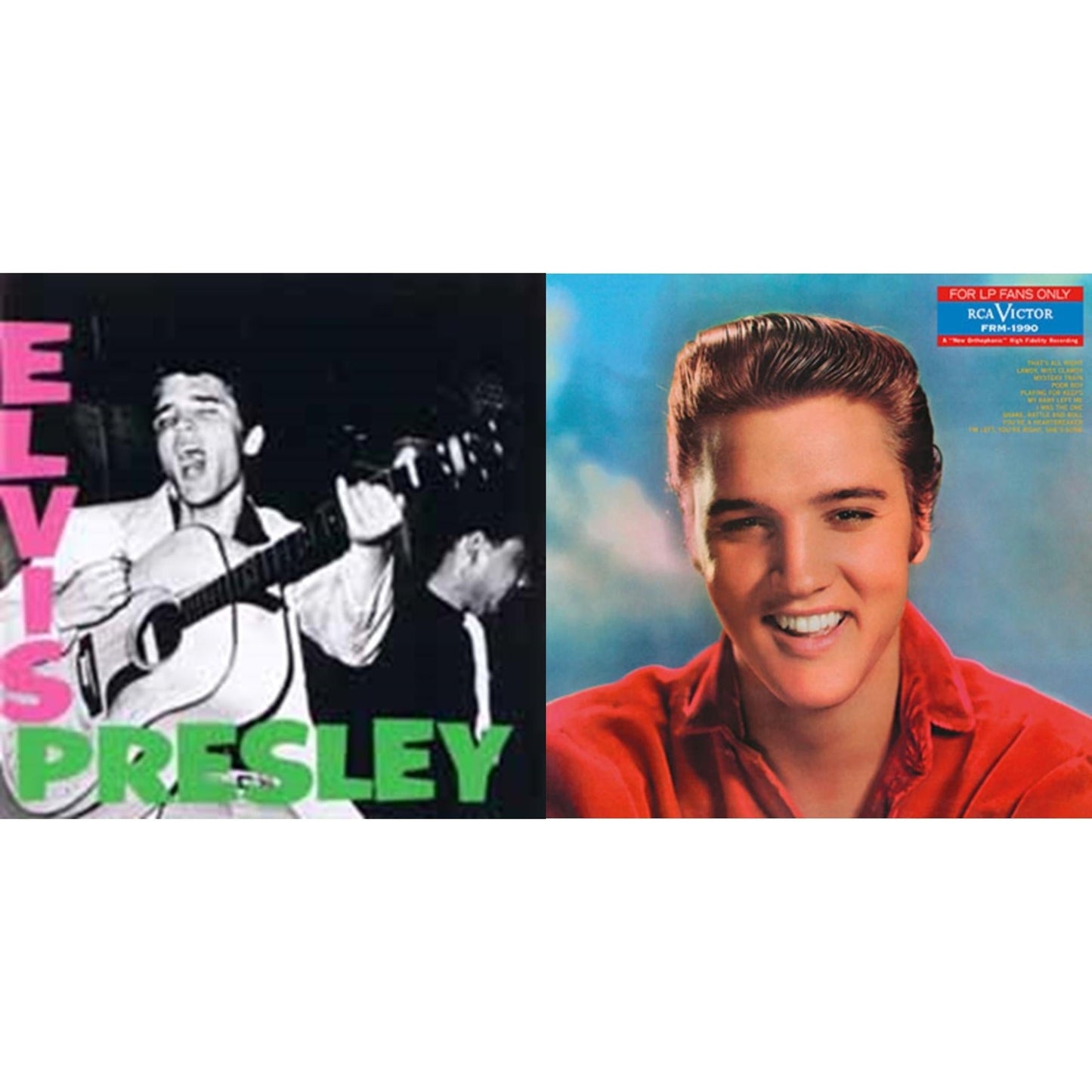 Elvis Presley - For LP Fans Only (Translucent Blue Vinyl/180G) & Elvis Presley