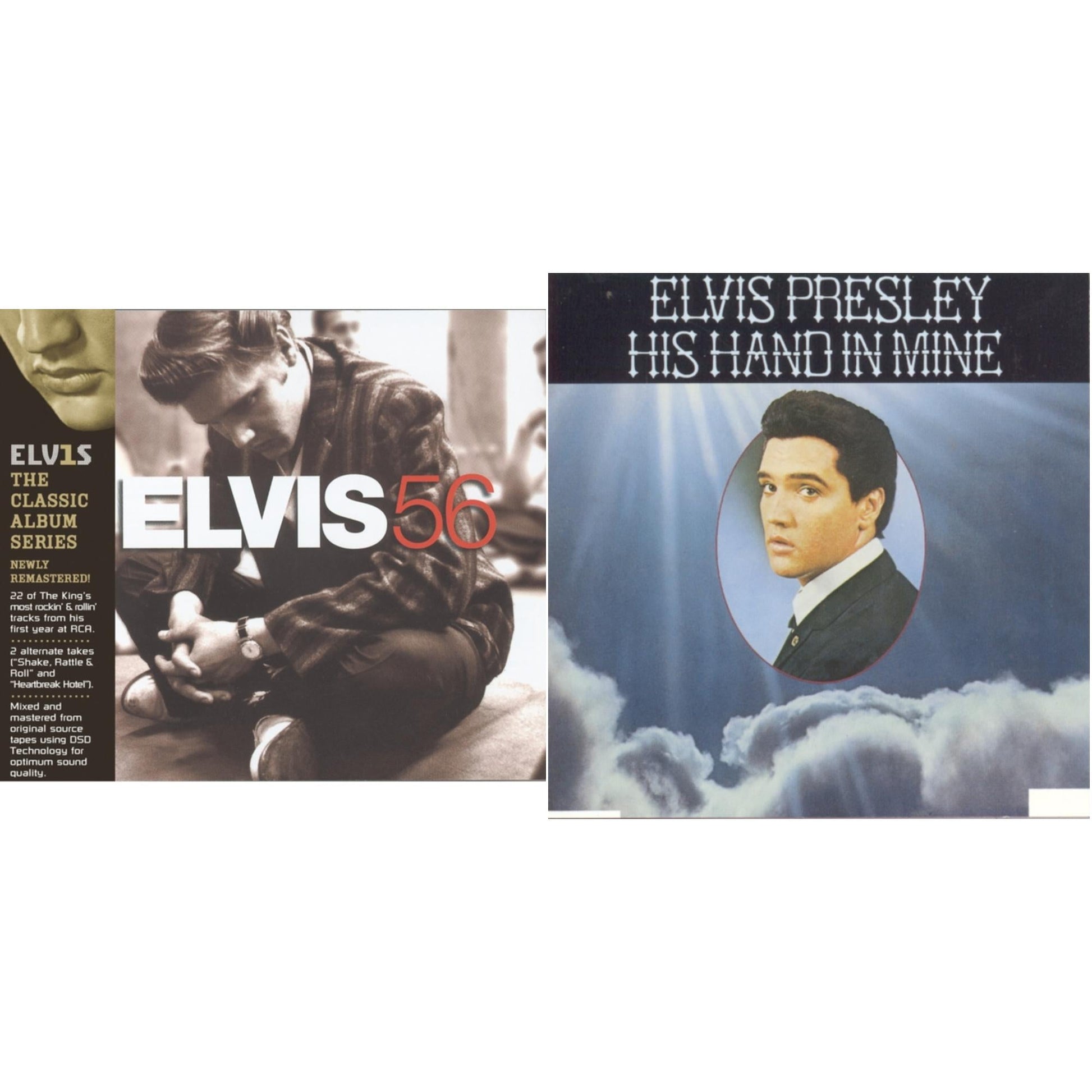 Elvis Presley - Elvis 56 & His Hand In Mine - CD Bundle