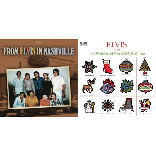 Elvis Presley - From Elvis In Nashville (2LP) & Elvis Sings The Wonderful World Of Christmas