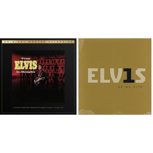 Elvis Presley - From Elvis In Memphis (2LP/180G/45RPM Supervinyl Ultradisc One-Step/Original Masters/Limited) & Elvis 30 #1 Hits (2LP/180G)